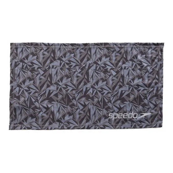 Toalla Microfibra Speedo Natación 70 X 140 Cm Viajes Gym Color Gris