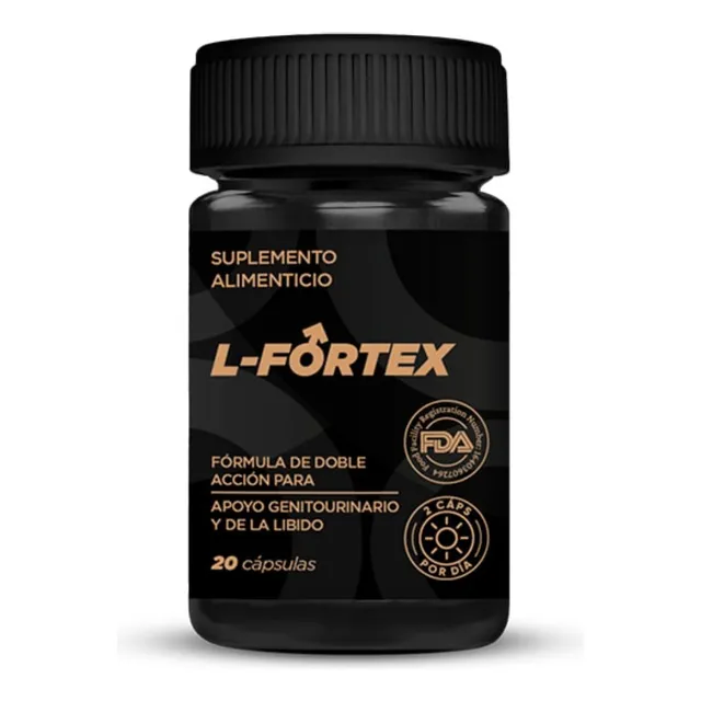 L-fortex 100% Original Suplemento Natural 21 Cápsulas