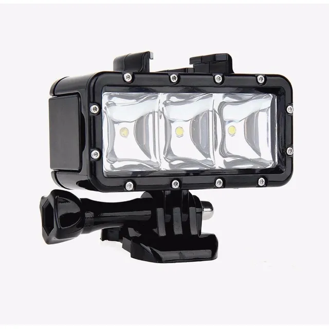Gopro Luz Led Sumergible Buceo Camaras Acción 300 Lumens