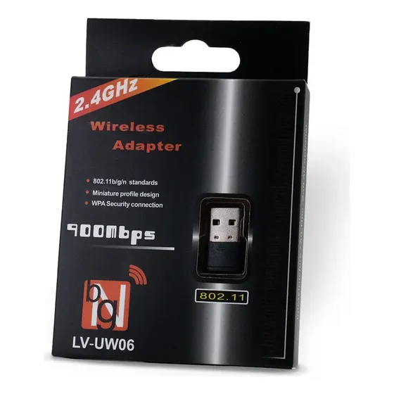 Adaptador Pendrive Wifi Wireless Notebook 900mbps 802.11