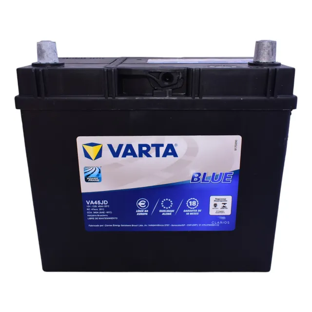 Bateria Civic Crv Hrv Vitara 12v 50ah Flex Varta Va45jd