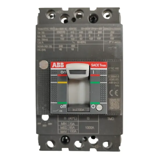 Interruptor Termomagnetico Zapatas 3x100a Caja Moldeada Abb