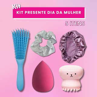 Kit Presente Dia Da Mulher - Kit Beleza 5 Itens Kit Presente Dia Da Mulher - Kit Beleza 5 Itens