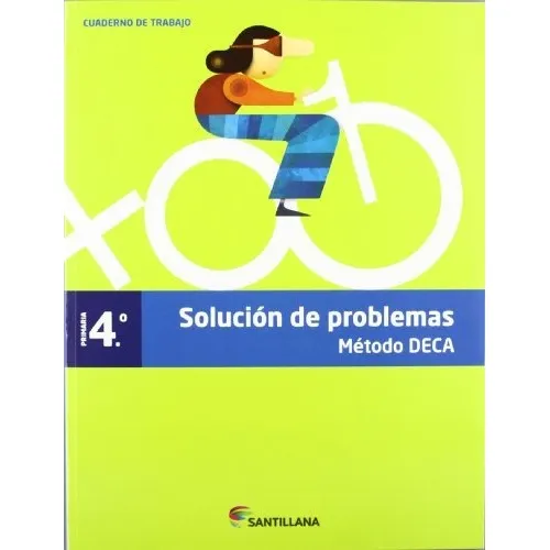 Cuaderno Problemas Metodo Deca 4 Primaria - 9788468010427