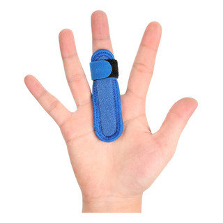 Nuevo Gatillo Férula De Dedo Azul Protector De Dedo Con Acer Nuevo Gatillo Férula De Dedo Azul Protector De Dedo Con Acer