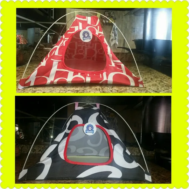 Casa Para Perros Pequeña Tipo Carpa Roja