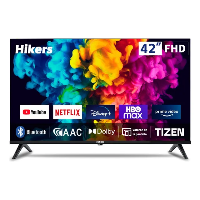 Smart Tv Hikers 42 Pulgadas Tizen Full Hd Dled Hdmi Netflix 