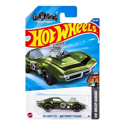 Mattel Hot Wheels 68 Covertte Gas Monkey Garage | Parcelamento sem