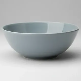 Homeland Tigela Bowl De Cerâmica Redonda Cinza Para Sopa E Cereal Cinza/azul