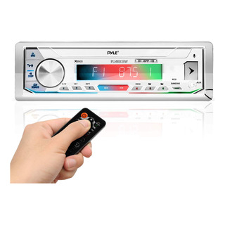 Receptor Estéreo Marino Pyle Plmrb39w Am/fm/mp3/usb/aux Receptor Estéreo Marino Pyle Plmrb39w Am/fm/mp3/usb/aux
