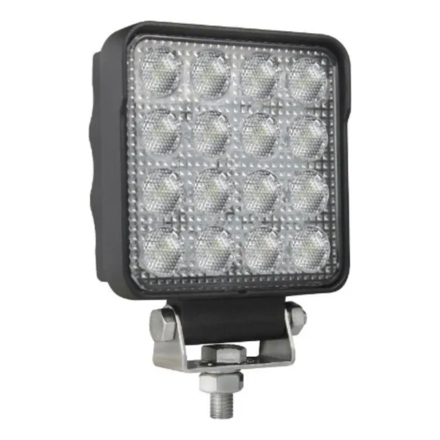 Faro Pirata Cuadrado 16led Mv Hella (2000 Lumenes)