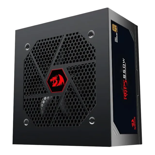Fuente de poder para PC Redragon 850W 80+ Gold GC-PS010 850W negra 220V