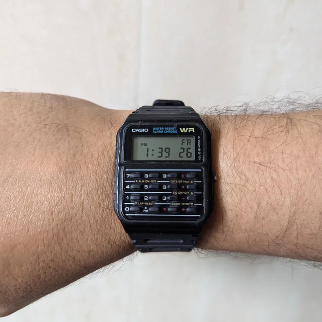 Reloj Casio Calculadora Ca-53 Usado Vintage Made In Korea