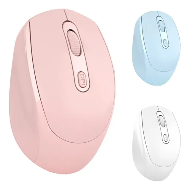 A Portátil Recargable Ratón Inalámbrico Mouse Bluetooth