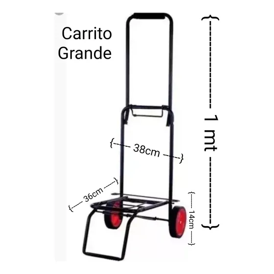 Carrito Para Bombonas, Botellones De Agua, Cajas Y Mercado 