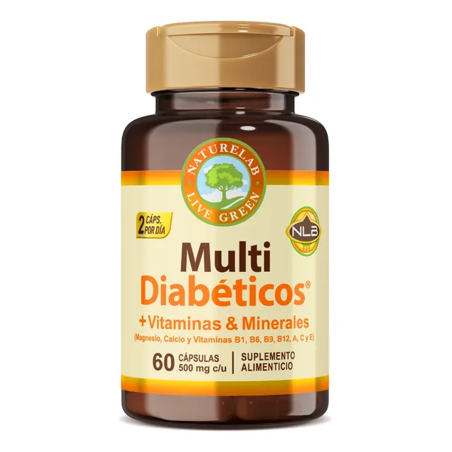 Multi Diabéticos + Vitaminas & Minerales - Naturelab