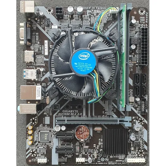 Combo Tarjeta Madre 8va Gen 1151/intel I5-8500/8gb Ram 2666