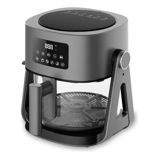 Fritadeira 5l  Rotativa Multifuncional 127v2 Em 1 - Airfryer