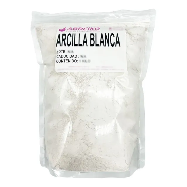 Arcilla Blanca 1 Kilo Tipo de piel UNIVERSAL
