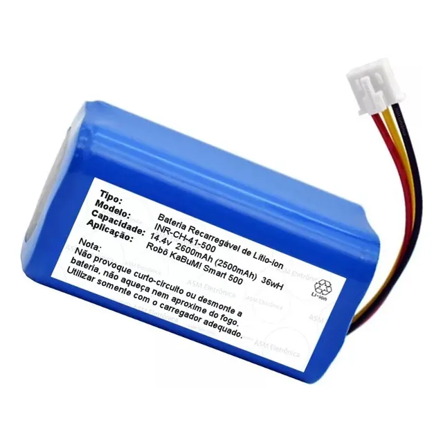 Bateria Robô Aspirador De Pó Kabum Smart 2500mah Original