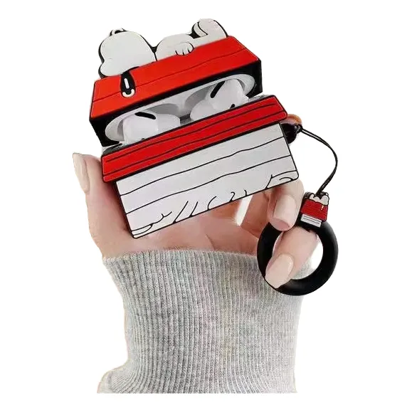 Case Antigolpes Snoopy - Compatibles Con AirPods Pro