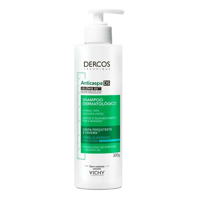 Shampoo Anticaspa De Cabelos Normais A Oleosos Dercos 300g Vichy Shampoo Anticaspa De Cabelos Normais A Oleosos Dercos 300g Vichy