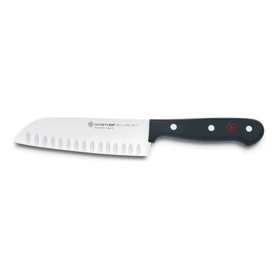 Cuchillo Santoku De 5  Con Filo Hueco Gourmet De Wüsthof