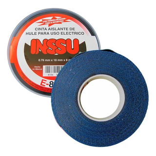 Cinta Inssu E8000 Aislante 8m X 1.8cm. Cinta Inssu E8000 Aislante 8m X 1.8cm.