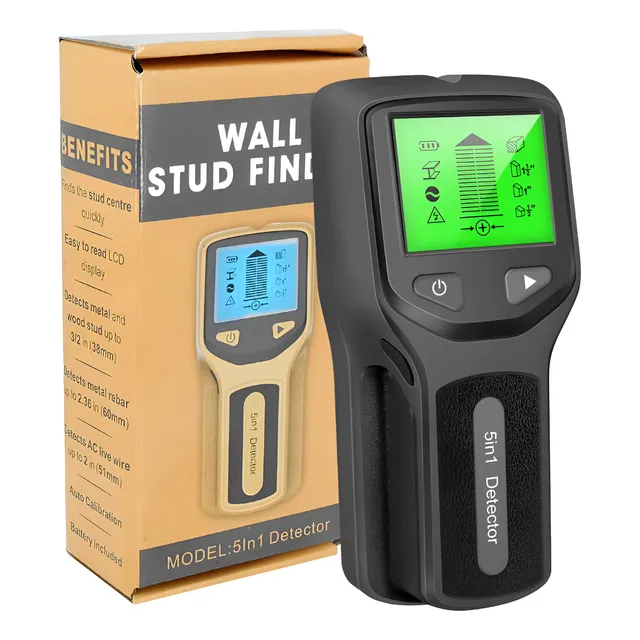 Wall Stud Finder 5 In 1 Detector De Metales Digital