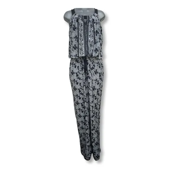 Bragas Larga Charming Charlie - Negra Con Blanco B -talla S