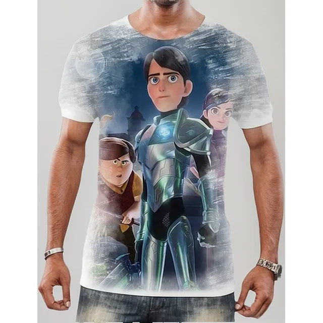 Camisa Camiseta Caçadores De Trolls Trollhunters Contos 11