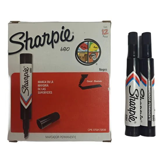Marcador Sharpie 680 Negro