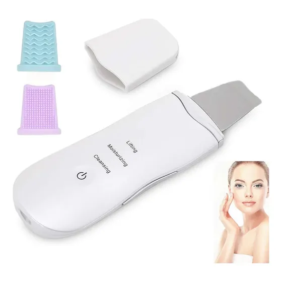 Aparelho Peeling Ultrassônico E Ionização (2 Em 1) Portátil