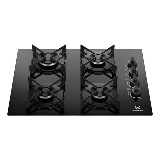 Encimera Electrolux A Gas 4 Hornillas 52 Cm Ke4gr Negro | Cuotas sin interés