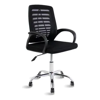 Cadeira De Escritorio Newconcept 351049 Esteirinha Mesh Altura RegulĂĄvel Cor Preto Cadeira De Escritorio Newconcept 351049 Esteirinha Mesh Altura RegulĂĄvel Cor Preto