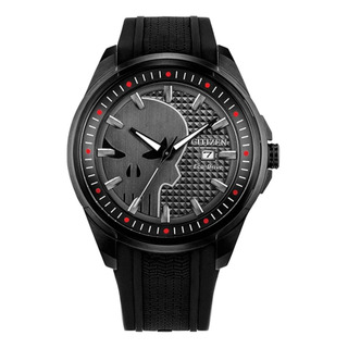 Reloj Citizen Marvel The Punisher!!! Modelo: Aw1609-08w Reloj Citizen Marvel The Punisher!!! Modelo: Aw1609-08w