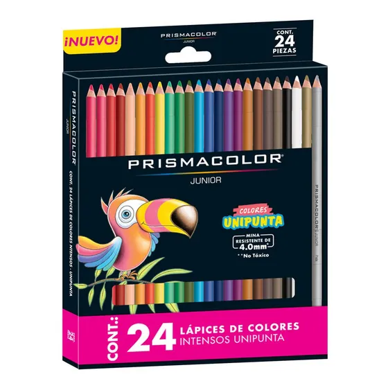 Colores De Madera Prismacolor 24 Crayones Original.