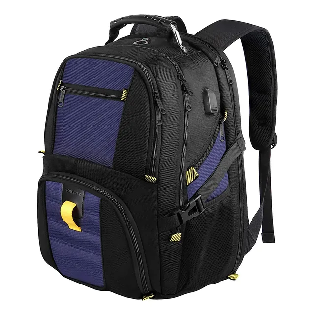 Mochila De Viaje Yorepek , Para Laptops De 17'', Azul Oscuro