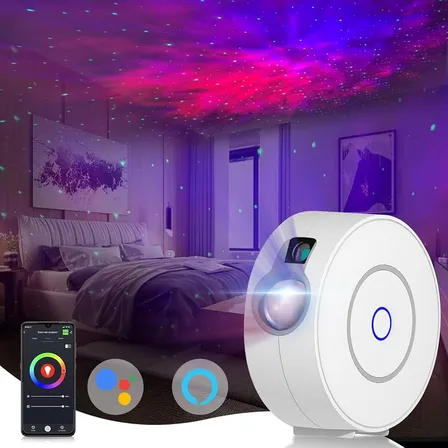 Proyector De Estrellas Chigih Led Con Control Por App Y Voz