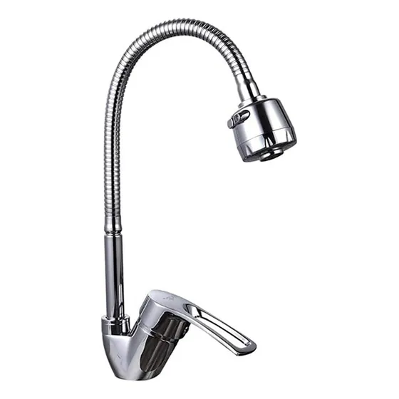 Grifo De Agua Fría Y Caliente Con Flexible Manguera
