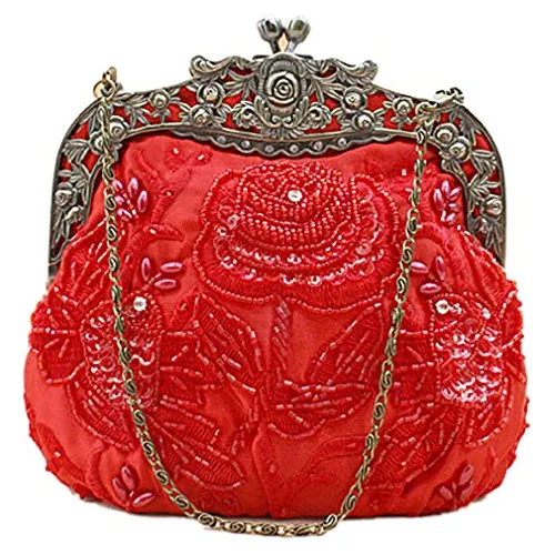 Bolsos De Flores De Bisutería De Flores De Belsen 3ra4o