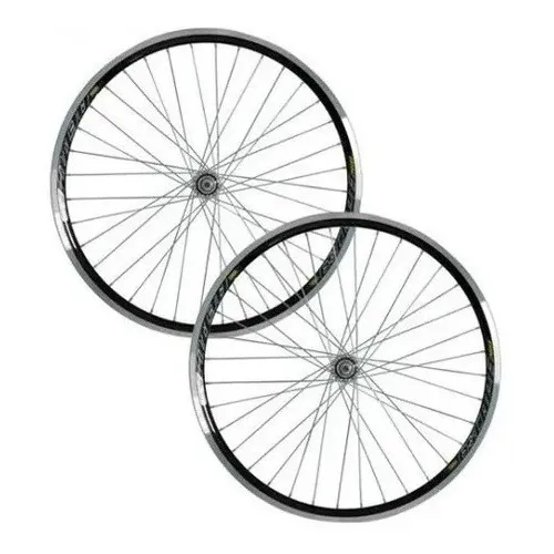 Roda Aro 26x1.1/2 Aero Cubo Rolamento Raio Grosso P/bike Par