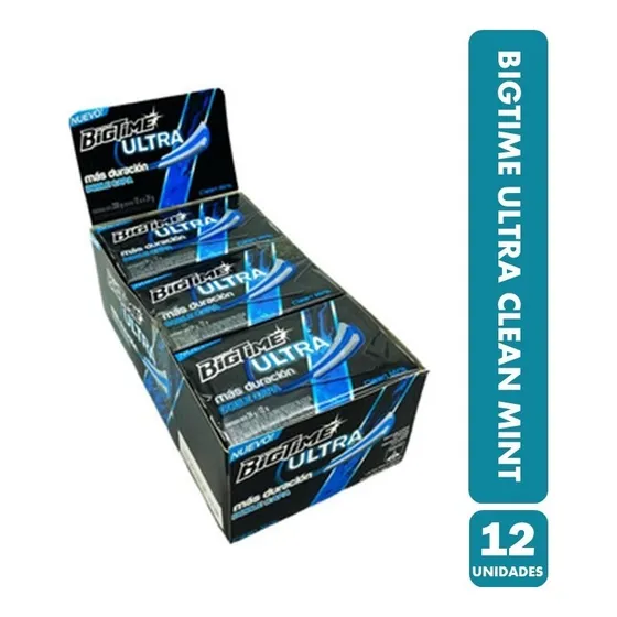 Arcor Chicle menta 24 g 12 u