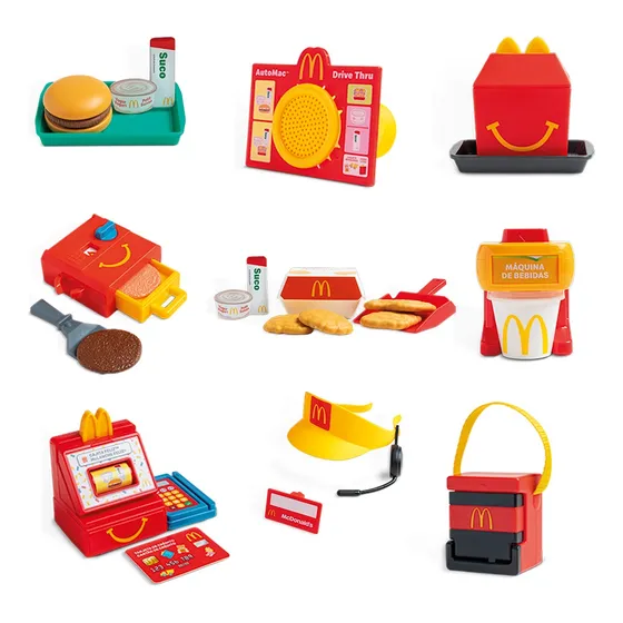 Coleção Completa Brincando De Méqui Mc Donalds 2025