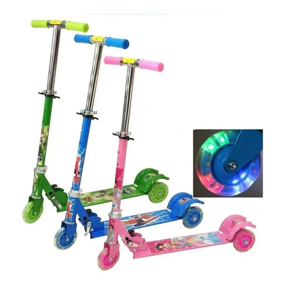Monopatin Scooter 3 Ruedas De Silicon Para Niños Y Niñas