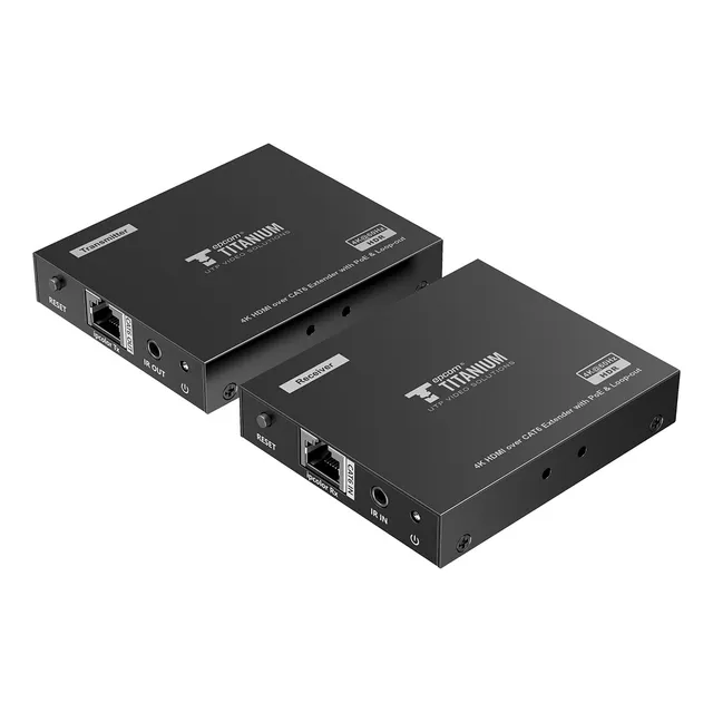 Kit Extensor Hdmi Distancia 70m Por Cable De Red