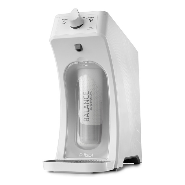 Purificador de Água Gelada, Fria e Natural Eletrônico Ibbl E-due Equilibrium Bivolt Purificador de Água Gelada, Fria e Natural Eletrônico Ibbl E-due Equilibrium Bivolt