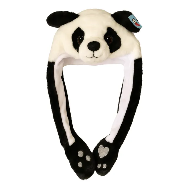 Gorro Touca Mexe Orelha Com Led Pelúcia Infantil Fantasia