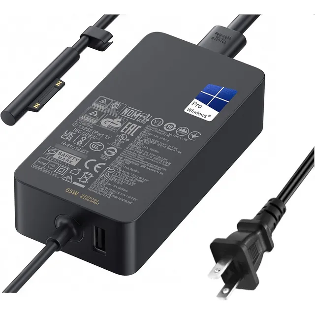 Cargador Para Surface Pro1 2 3 4 5 6 7 8 9x 15v 4a 1706 1800