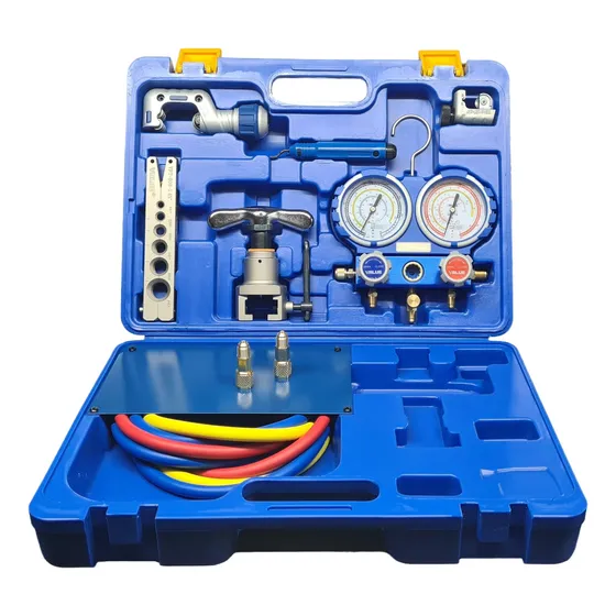 Kit Pestañadora, Manifold R410 R-22 R-134+2 Corta Value Vtb5